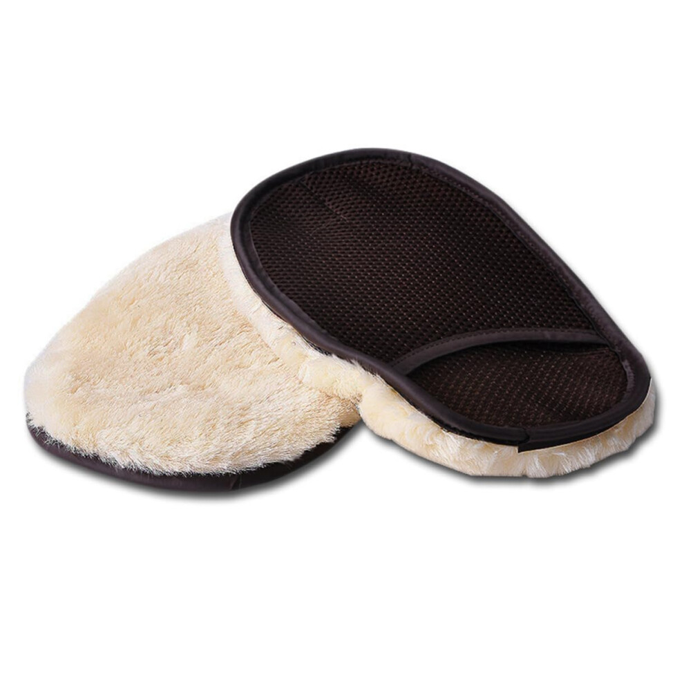 Car Wash Mitt Microfiber Glove Scratch Strong Water Absorption For Car Truck Motorcycle Boat 9187378652282