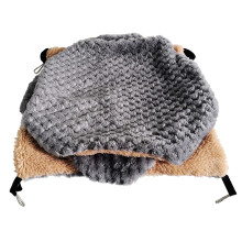 Hamster Hammock Small Animals Hanging Warm Bed House Nest-Gray