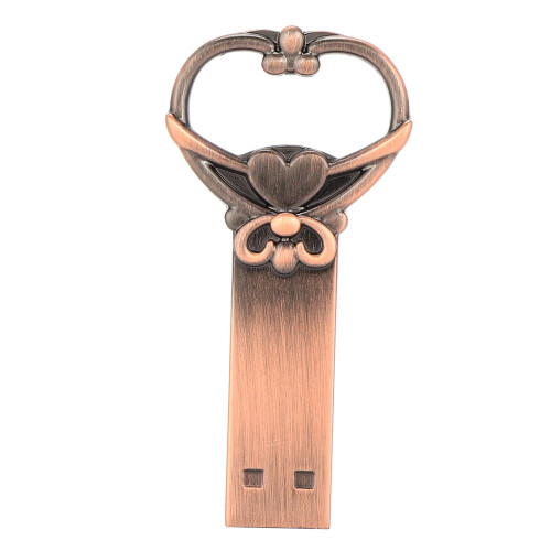 Αξιόπιστη μονάδα flash USB υψηλής ποιότητας, Metal Love Heart Memory Stick με ευρεία συμβατότητα