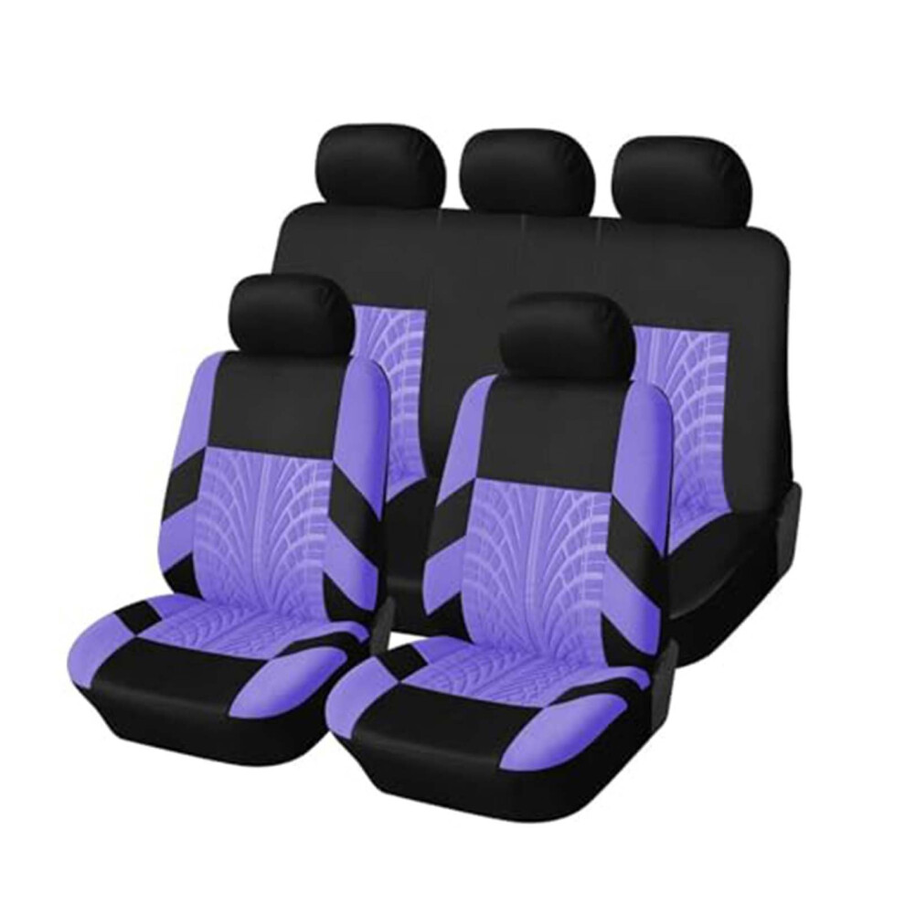 Leather Car Seat Cover Set For Kia Stonic Rio Ceed Pegas, Breathable Nonslip Full Protection 9187378652480