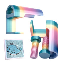 Table Clamp for Rhinestone Painting Portable Rhinestone Painting Canvas Clip Paint Roll Fixing Accessory Macron Color