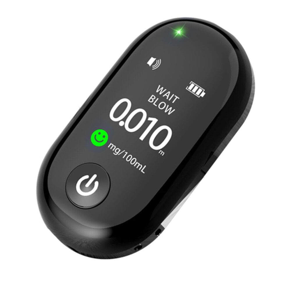 Professionalgrade Breathalyzer Alcohol Tester With Accurate Readings And Usb Typec Charging 9187378652664