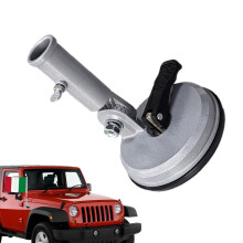 Flag Pole Stand with Suction Cup Adjustable Angle, RV, Truck, Trailer Compatible, Portable Flag Pole Holder