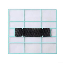 AC Filter 30.2x28cm Plastic Cotton Fiber Dust Blocking Design for Enhanced Air Quality for Midea AC