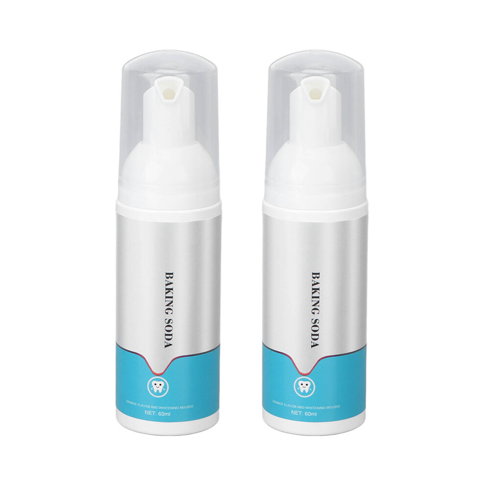Natural Ingredients Foaming Toothpaste Made With Baking Soda Fights Off Cavities Teeth Whitening Mousse Mint Taste Removes Surface Discoloration