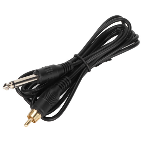 Καλώδιο κλιπ RCA για τατουάζ με βύσμα 6,35 mm, υψηλής ποιότητας μοντέρνος σχεδιασμός 1