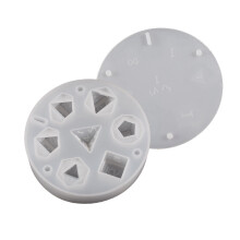 Resin Dice Silicone Mold DIY Multi Shaped Polyhedral Dice Durable Material Easy Demolding Exquisite Gift Suitable For Board Game
