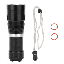Linterna profesional para submarinos, linterna de buceo impermeable con aleación de aluminio de alta calidad para una durabilidad y rendimiento