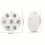 Resin Dice Silicone Mold DIY Multi Shaped Polyhedral Dice Durable Material Easy Demolding Exquisite Gift Suitable For Board Game 8
