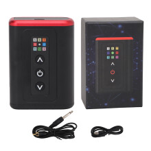 Tattoo Machine Wireless Battery Pack, 4800mAh Long-Lasting Power Supply with Direct Drive System Compatibility, LED Screen Voltage Indicator,
