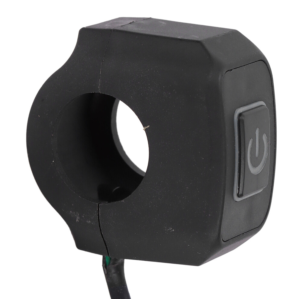 Motorcycle Handlebar Switch Control Button Waterproof 22Mm For Headlight White 8431377740237