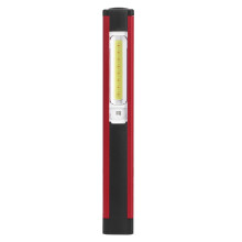 Lanterna de trabalho COB recarregável, lanterna LED magnética giratória com carregamento USB, tamanho compacto de caneta, multifuncional para