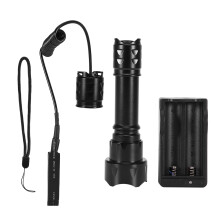 Lampe torche portable haute luminosité pour extérieur, lampe tactique rechargeable avec puce T62, 3000 lumens, boîtier en aluminium, lentille