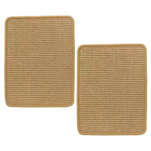 Cat Scratch Pad 2Pcs 12x16 Inch Natural Sisal Mat For Guinea Pig Bed And Rabbit Scratching Pad