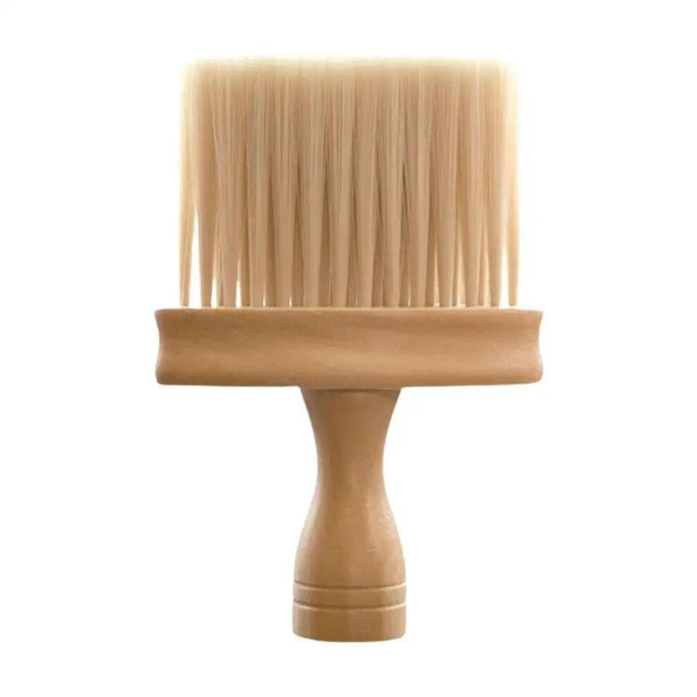 Wooden Soft Brush Keyboard Cleaning Kit Car Interior Tools Multifunction Cleaning Brushes Barber Neck Duster Brush 9187378653463