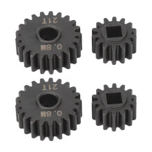 Hochbelastbarer Stahl-Portal-Axialrad mit 14Z/21Z für Capra SCX10 III 1/10 RC-Crawler