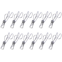 Stainless Steel Clothes Pins Heavy Duty Rustproof Laundry Clips for Indoor Outdoor MultiPurpose Use