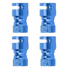 RC-Auto-Montage-Spaltmesser aus Aluminiumlegierung, 4 Stück für PC- und PVC-Gehäuse, Blau