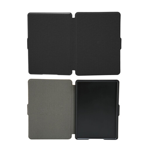 Foldable Black PU E-Book Cover for Kindle 558 2016 E-Reader 2