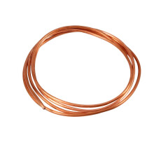 4mm OD Soft Copper Tube 200cm for Refrigeration and Air Conditioner Plumbing Efficient Heat Transfer