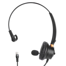 Professional Broadband Headset With Long Distance Weatherproof Connectivity Crystal Clear Sound For Business Meetings And Remote Work