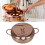 Fritteuse aus Edelstahl mit Thermometer, 3,2 l, 11