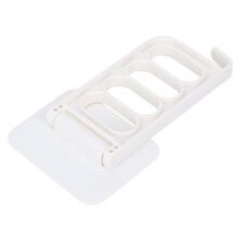 PVC Clothes Hanger Dryer with Adhesive Rotating Beige Design 5kg