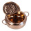 Fritteuse aus Edelstahl mit Thermometer, 3,2 l, 9