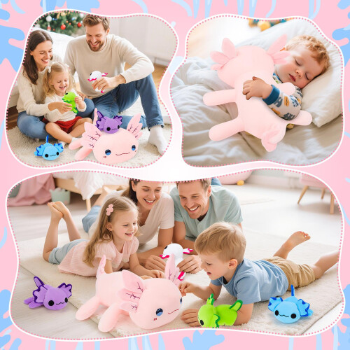Axolotl Plush Toy Set 2