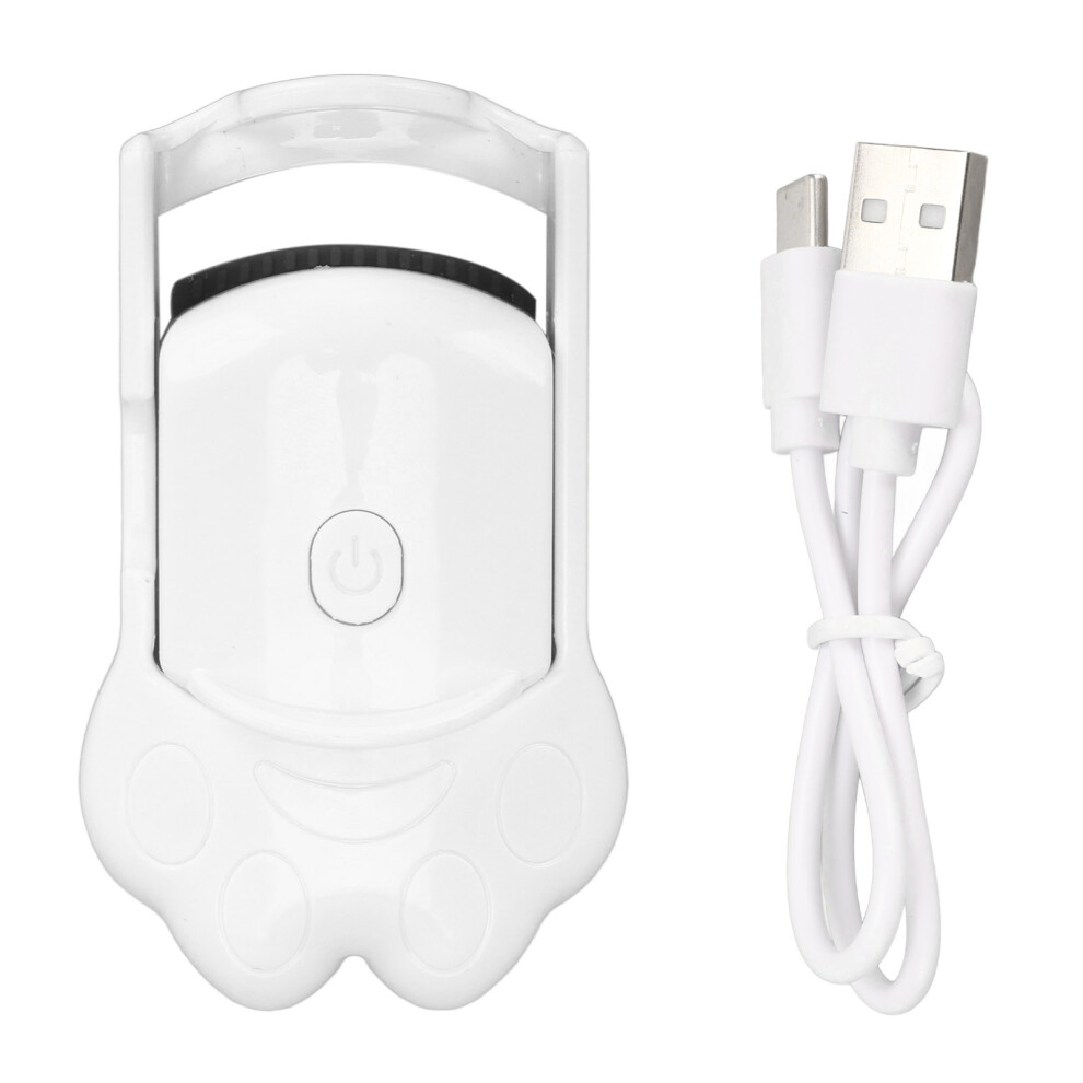 Portable Convenience Heated Eyelash Curler, Non Slip Handle & Intelligent Temperature Adjustment, Electric Lash Curler For Effortless Curling & Quick