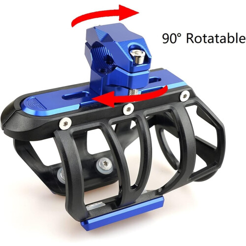 Motorcycle Cup Holder, Titanium Drink Bottle Mount 1