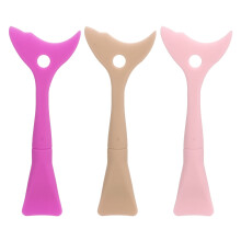 Facial Mask Applicator & Eyeliner Shield Kit, Durable And Water Resistant Silicone Lash Tool For Smudge Free Eye Makeup, Strong Gripping Power Easy