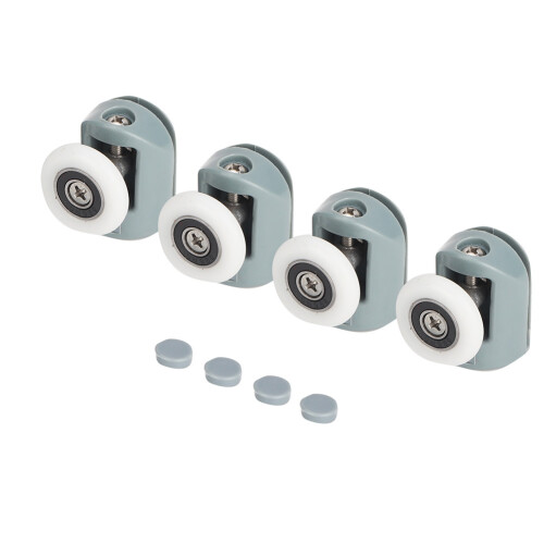 Durable Anti-Rust Shower Door Rollers Featuring Wear-Resistant Wheels 2