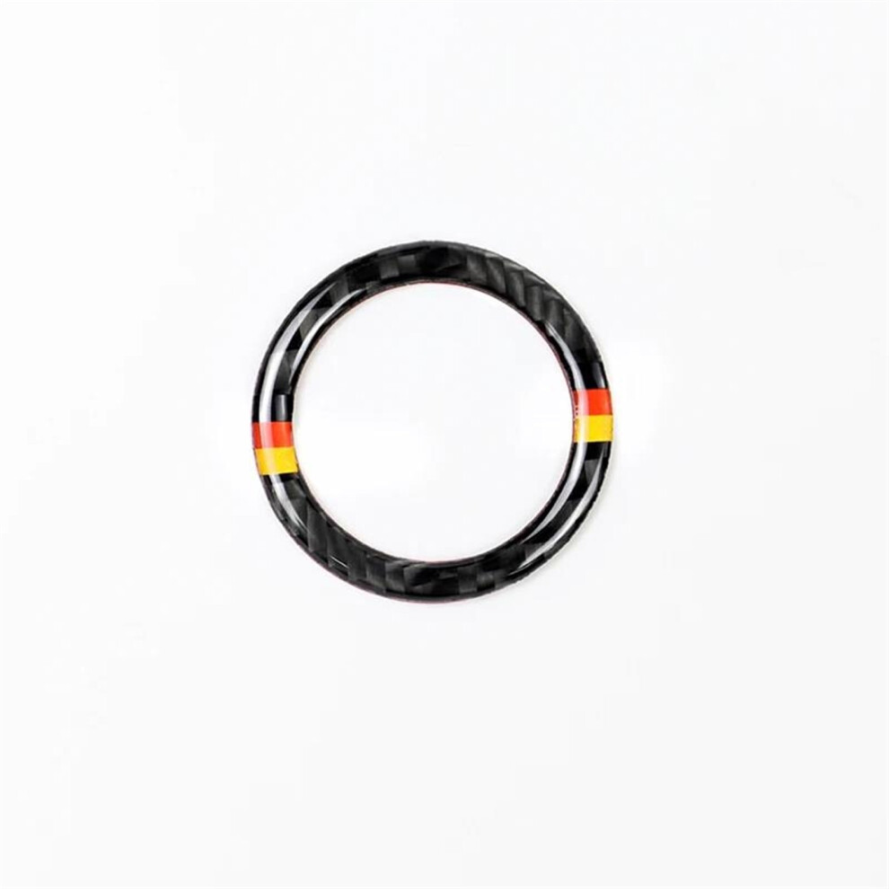 Car Decorative Strips Compatible With E89 Z4 And E90 E92 E93 320I Carbon Fiber Engine Start Stop Button Ring Interior Decorative Stickers 9187378655054