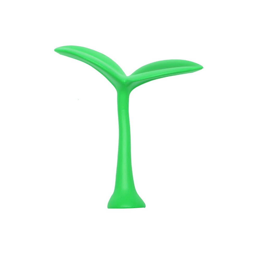 3D Car Roof Decoration Stickers For Car Exterior Bumper Hood Grass Bean Sprouts Decal Green 9199774312653