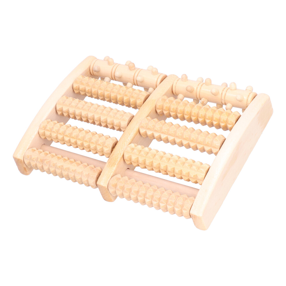 Bamboo Foot Massager Roller | Lightweight Durable 27x20cm