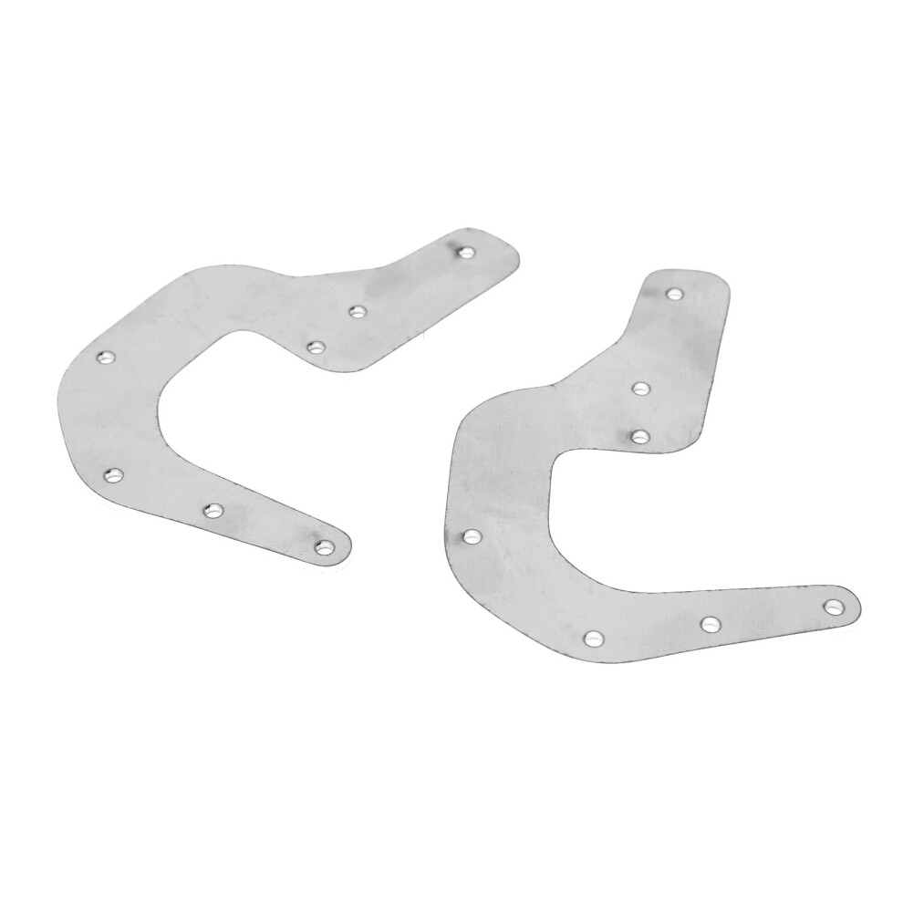 Silver Sturdy Metal Front Bumper For Losi Lmt Monster 4Wd Rc Car - Impact Absorption