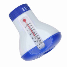 Floating Chlorine Dispenser with Thermometer for Pools & Spas