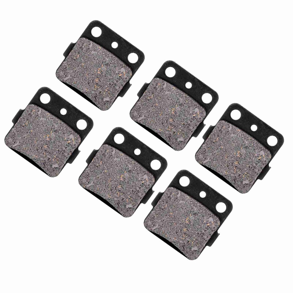 6Pcs Brake Pads Set For Trx400ex Trx400x Sportrax 9914 Front & Rear Compatible 5071377751296