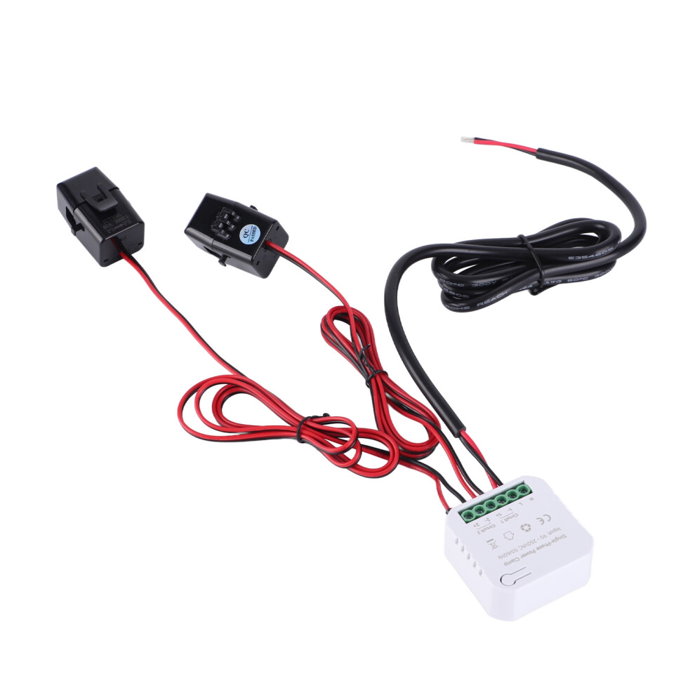 Wifi Single Phase Energy Meter Clamp 80A, 90-250Vac, Tuya Compatible 8401377751168