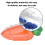 10PCS Carrot Shape Candy Box Plastic Container 12x5cm Yellow 9