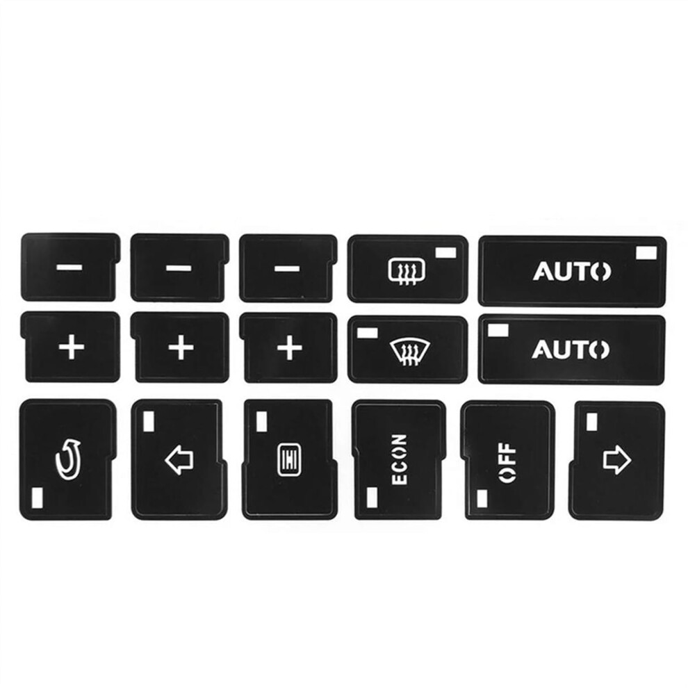 Car Air Conditioning Button Sticker For A4 B6 B7 20002004 Interior Central Control Kit 9199774313520