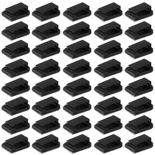 40 Pcs Auto Cord Fixed Clips for Car GPS Data Light Cable Wire Organizer (S) 1