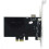 Placa PCIe Firewire Preta Compatível com IEEE 1394 Suporta Windows 10 e Mac OS 2