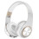 Casque bluetooth T8 à réduction de bruit pliable avec câble audio blanc 1