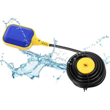 Interruptor Flutuante, 250V 15A Cabo de 10m, Controlador de Nível de Água para Bomba Submersível Tanque de Água