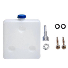 Serbatoio carburante per riscaldatore di parcheggio adatto per automobili e camion diesel F61536 10L BiancoBlu