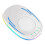 Mouse Jiggler, White Plastic, Timed Mute Anti-Sleep with Breathing Light 1
