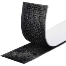 Selbstklebendes Klettband, 25m*20mm doppelseitig aus Nylon, widerstandsfähig von -20C bis 80C ohne Rückstände