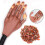 Nail practice fake hand adjustable and detachable with multi joint flexible replaceable nail tips 1